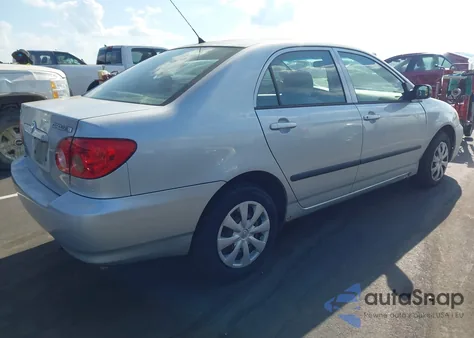 2008 Toyota Corolla Ce из США, поврежденный, VIN 1NXBR32E08Z993783
